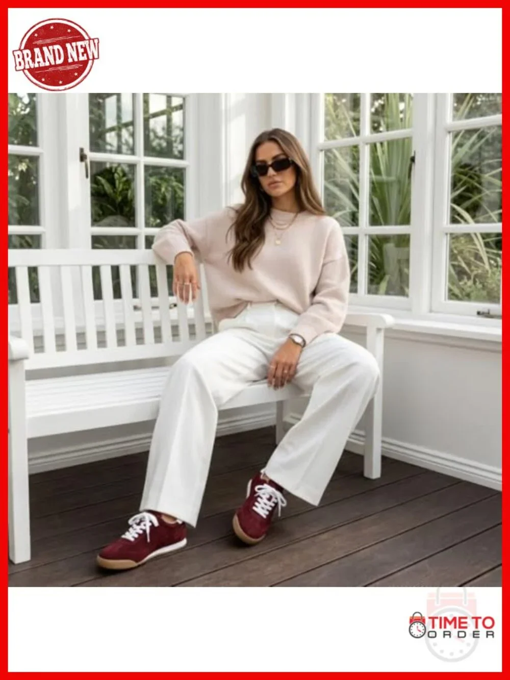 Genuine Leather Suede Sneakers - Lightweight Retro Lace-Up Casual Shoes
